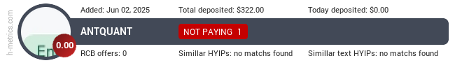 H-metrics.com widget for moneyhouseblog.com
