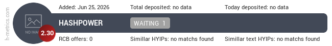 H-metrics.com widget for hashpower.club
