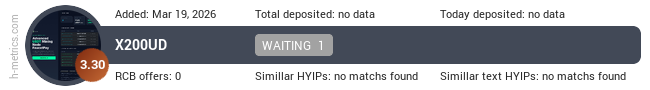 H-metrics.com widget for x200ud.site